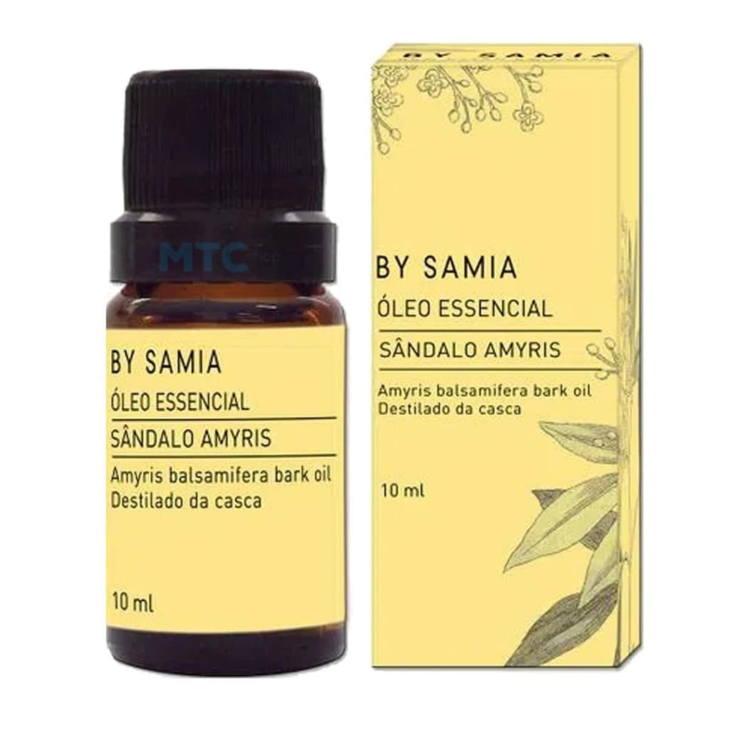 Óleo Essencial de Sândalo Amyris - 10ml - By Samia