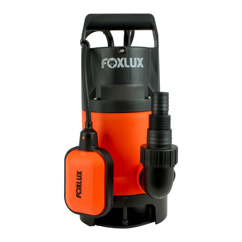 Bomba Submersível 1CV 750W 220V Foxlux Bomba Sapo com Chave Boia