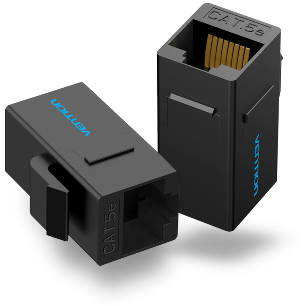 Emenda RJ45 Cat5e 10Gbps 600Mhz UTP Modular Jack Vention