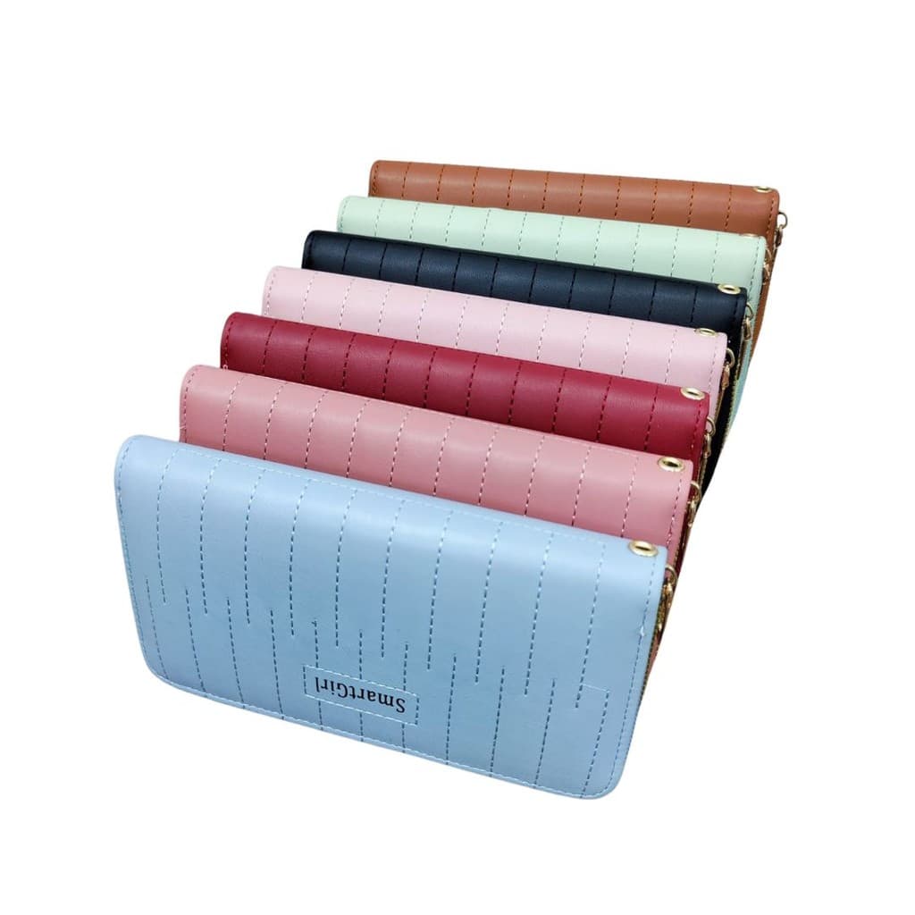 Carteira  Coloridas Feminina com  Porta/Cartões/Moedas/cédulas
