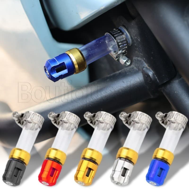 Tubo De Drenagem Do Filtro De Ar Da Motocicleta-Plugue-Durável De Silicone Cabeça Liga-Acessórios De Modificação Filtros