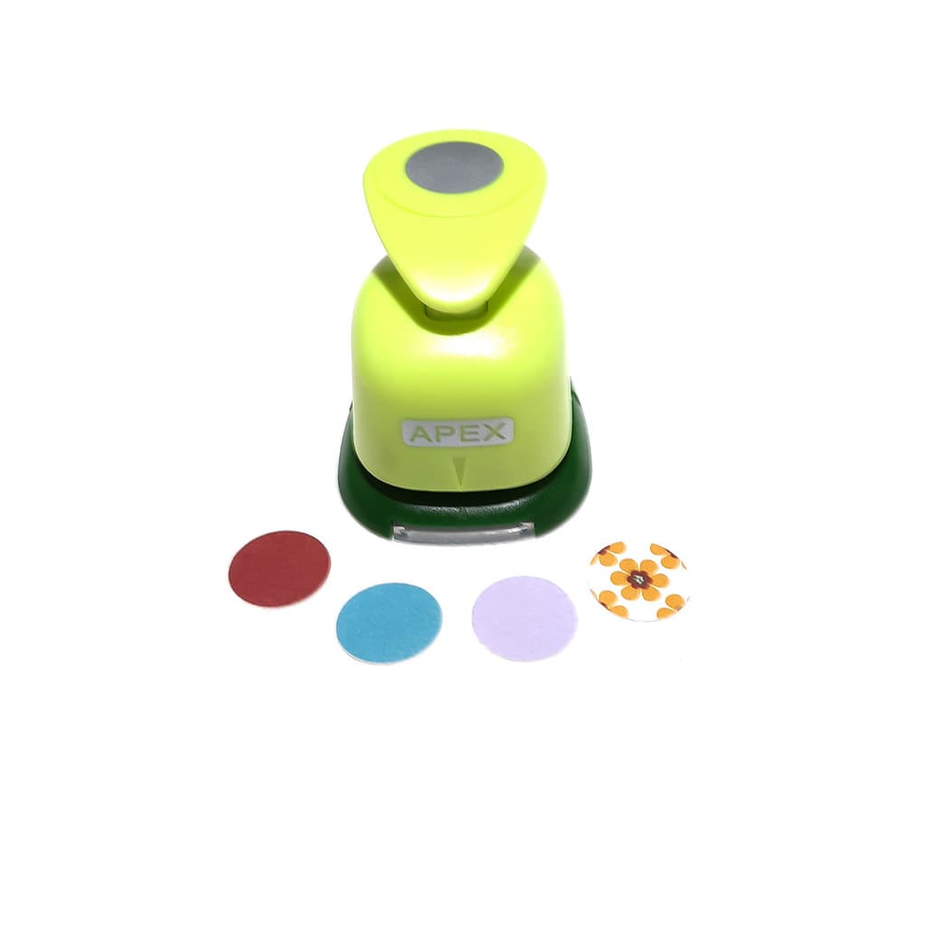 Furador de Papel Scrapbook Jumbo Circulo Liso 1,9cm HCP110-113 Apex