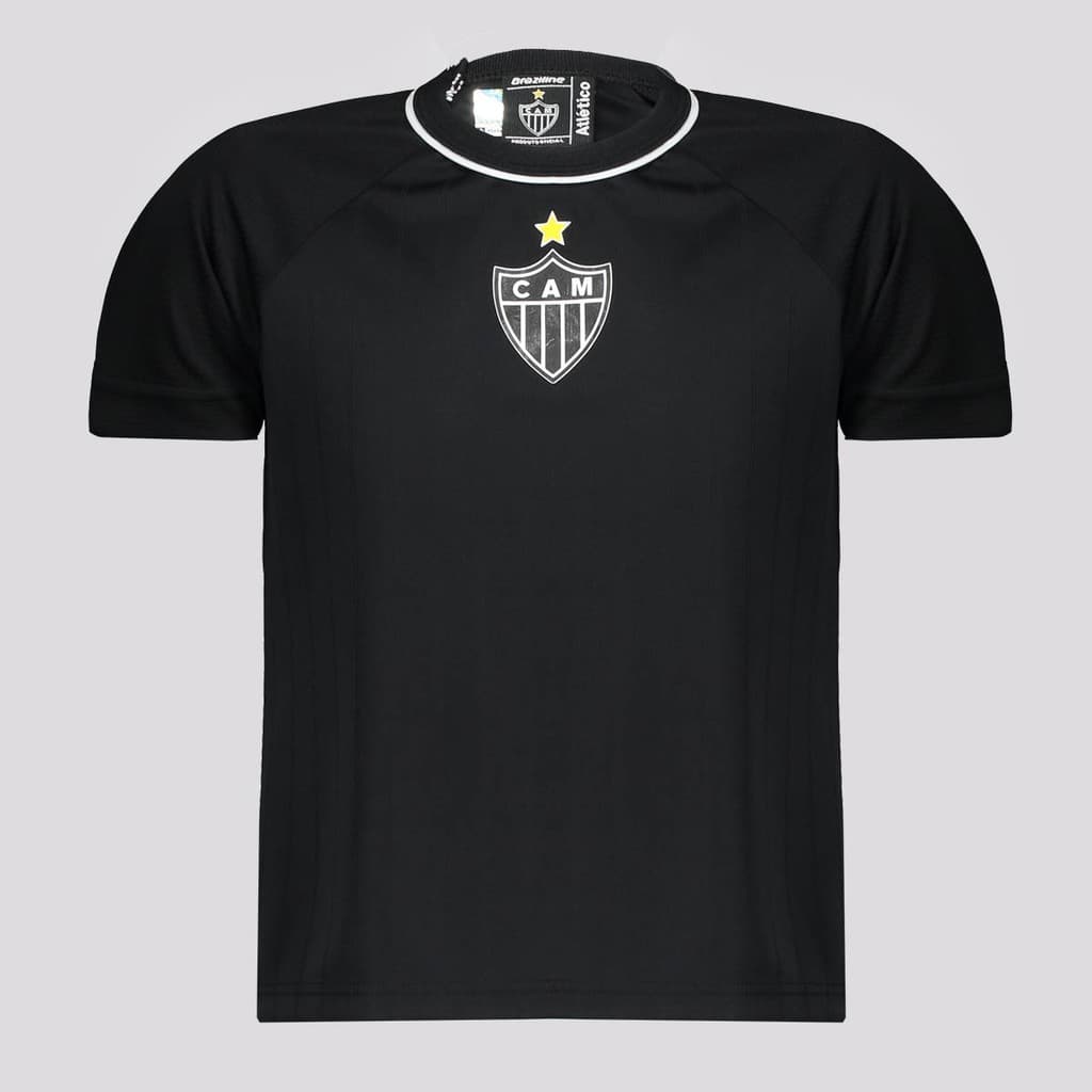 Camisa Atlético Mineiro Firmamento Infantil Preta