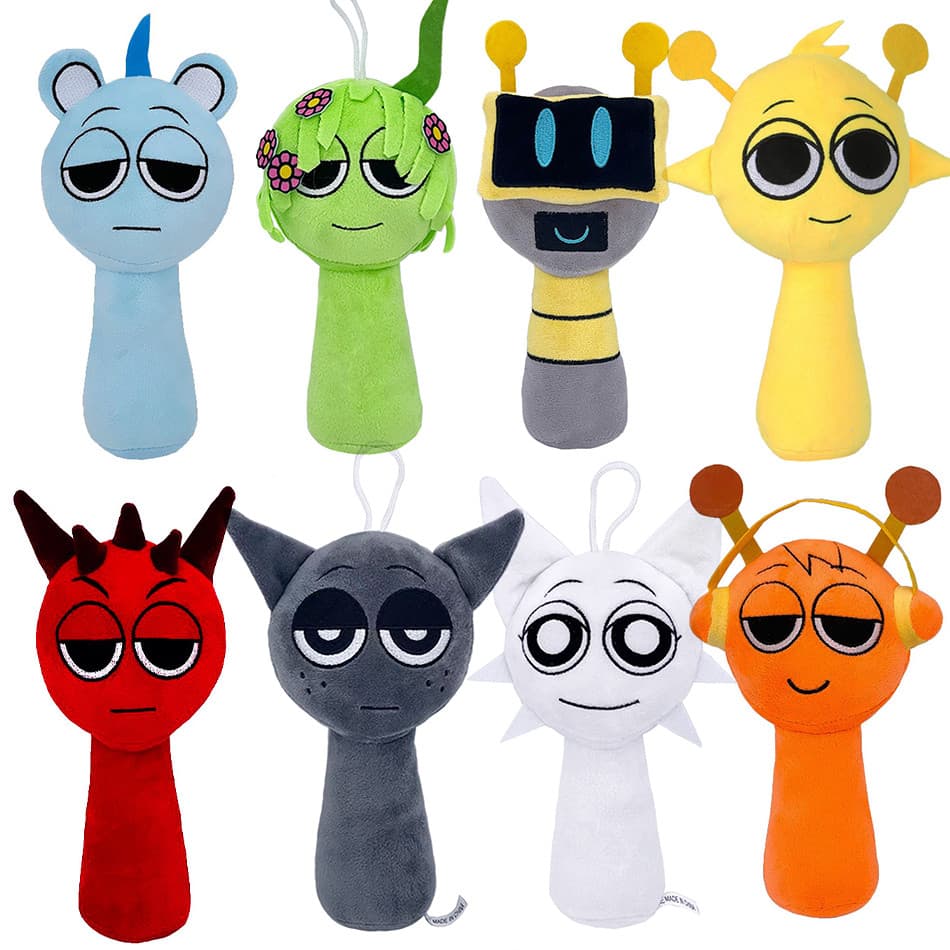 Spranki Plash Toys  Incradibex Plush Doll Game Cartoon Pillow Kids Birthday Gifts