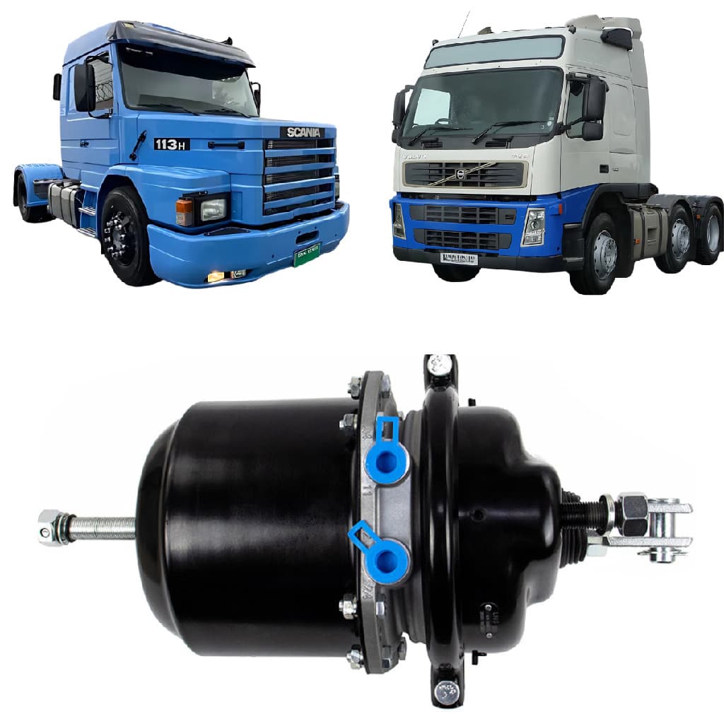 Cuica Freio Scania Série 4/ Volvo Fm12  24 X 24 Tipo G