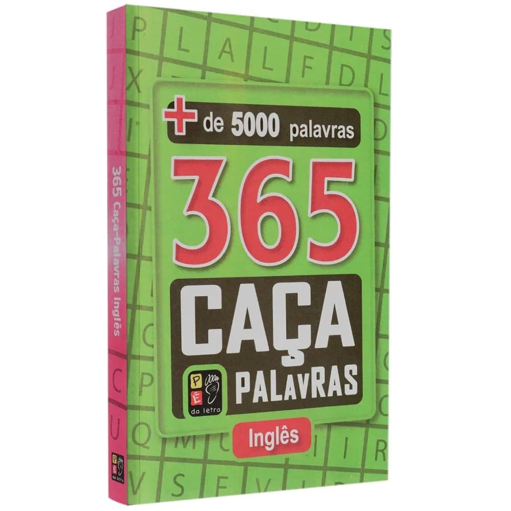 365 Caca Palavras INGLÊS | Verde | + 5000 Palavras | Ingles