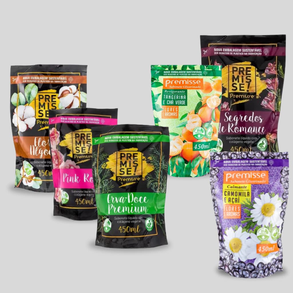 Sabonete líquido refil Premisse 450ml