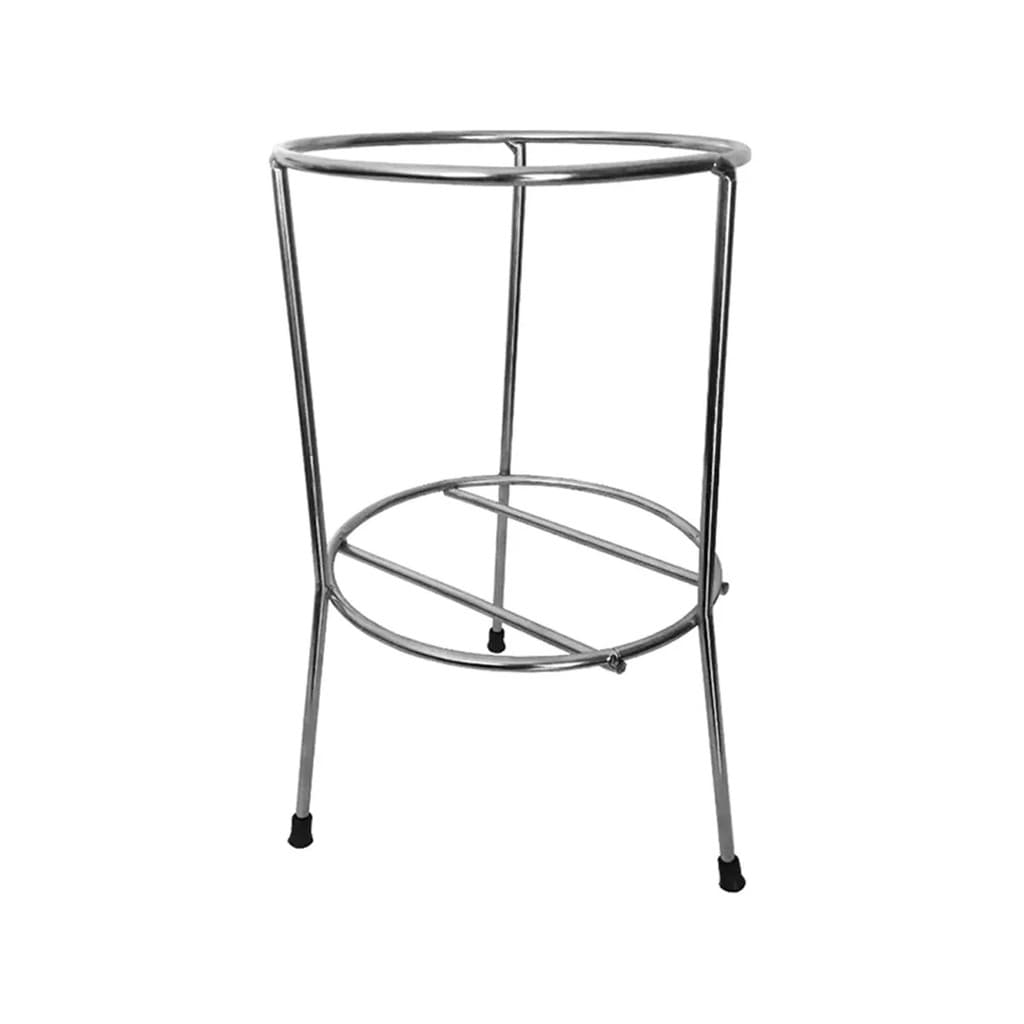 Suporte de Solo Extintor PQS de 4Kg ou 6Kg Cromado