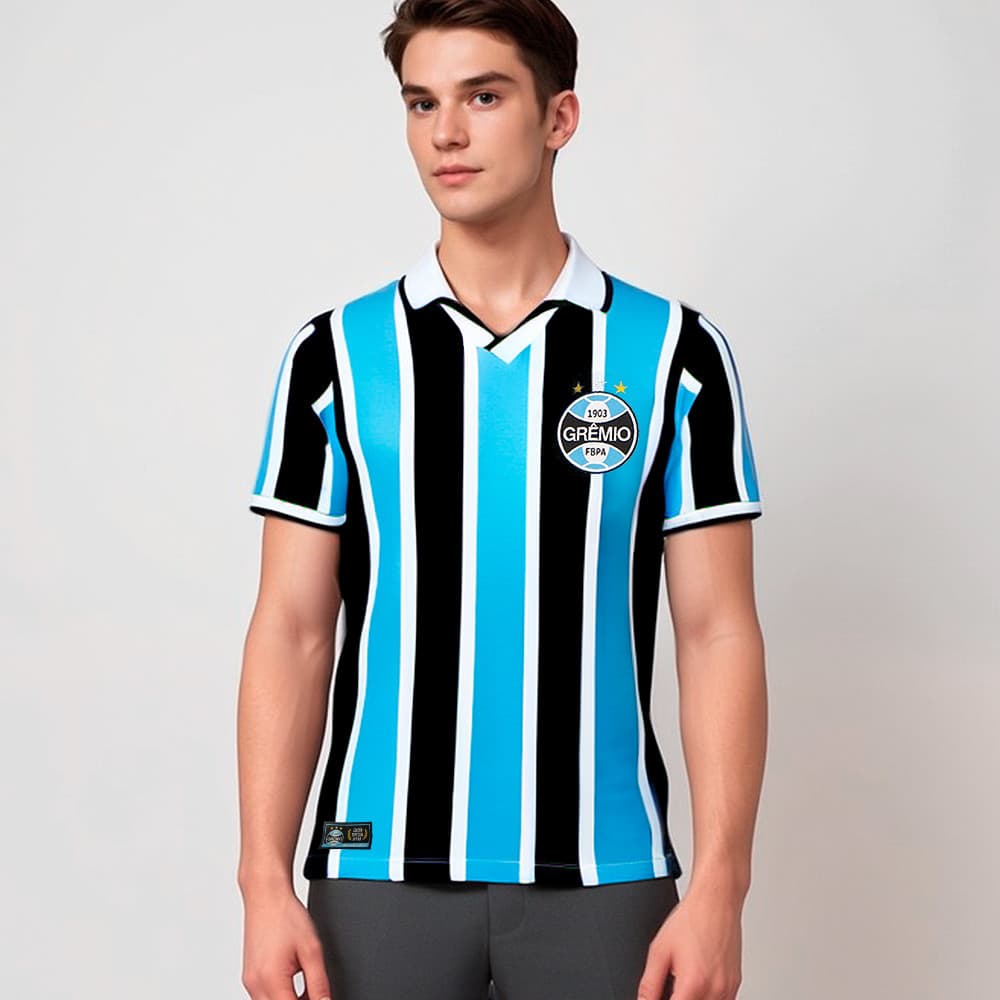 Camisa Grêmio Retrô 1999 Masculina Oficial
