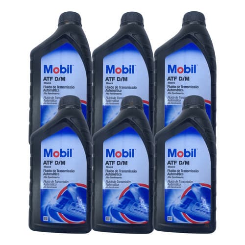 Kit 6l Fluido Oleo Cambio Automatico Dexron Vi Atf 6 Mobil