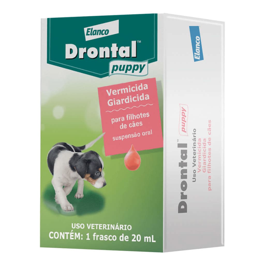 Vermífugo Drontal Puppy 20ml Para Cães Filhotes