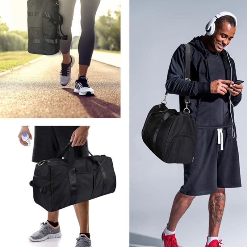 Bolsa feminina fitness Esportiva yoga Bolsa de viagem Impermeável unissex Academia