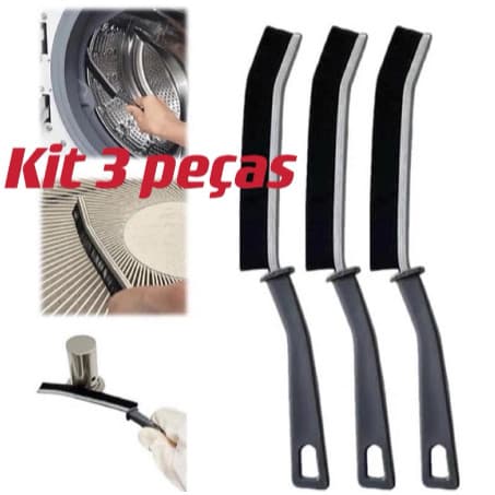 Kit 1/2/3 Escova De Limpeza de Frestas Gap Multifuncional Ferramenta Com Fenda De Cerdas Duras