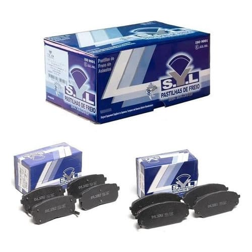 Pastilha Dianteira E Traseira Vera Cruz 2007 2008 2009 2010