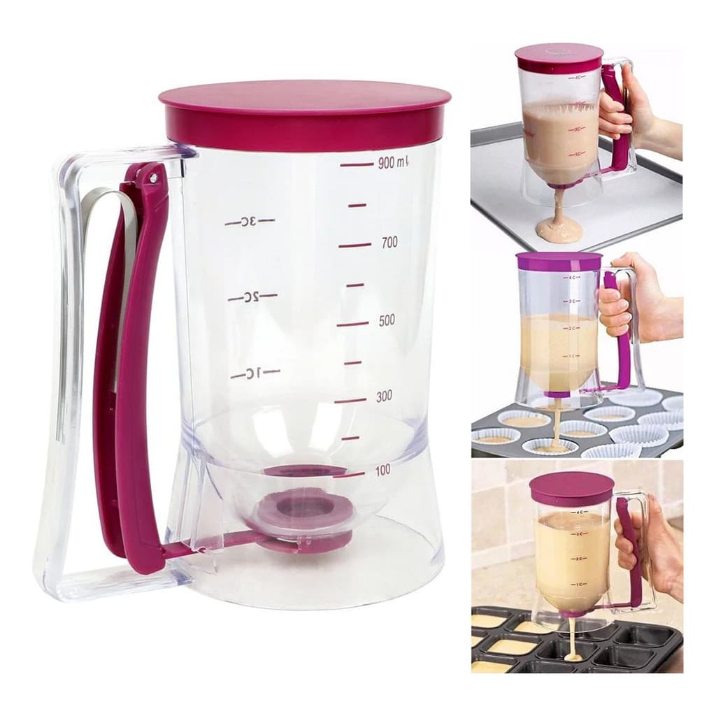 Dispensador De Massa De Cupcake e panqueca Plastico reforçado