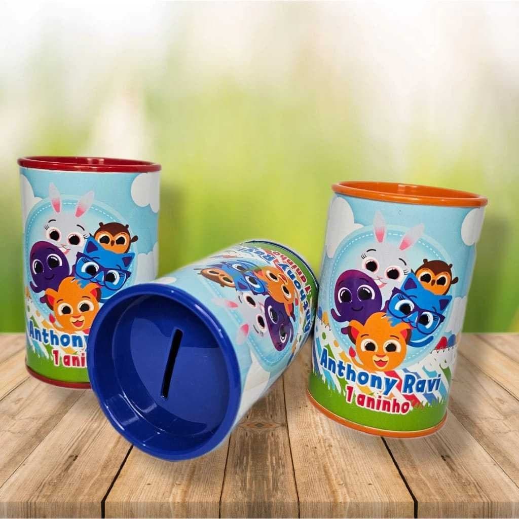 10 Cofrinhos Personalizados Festa Bolofofos