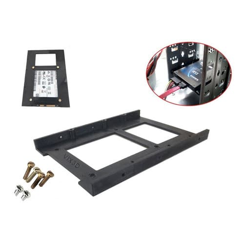 Adaptador Suporte Instalar Ssd Hd 2.5 Para Baia 3.5