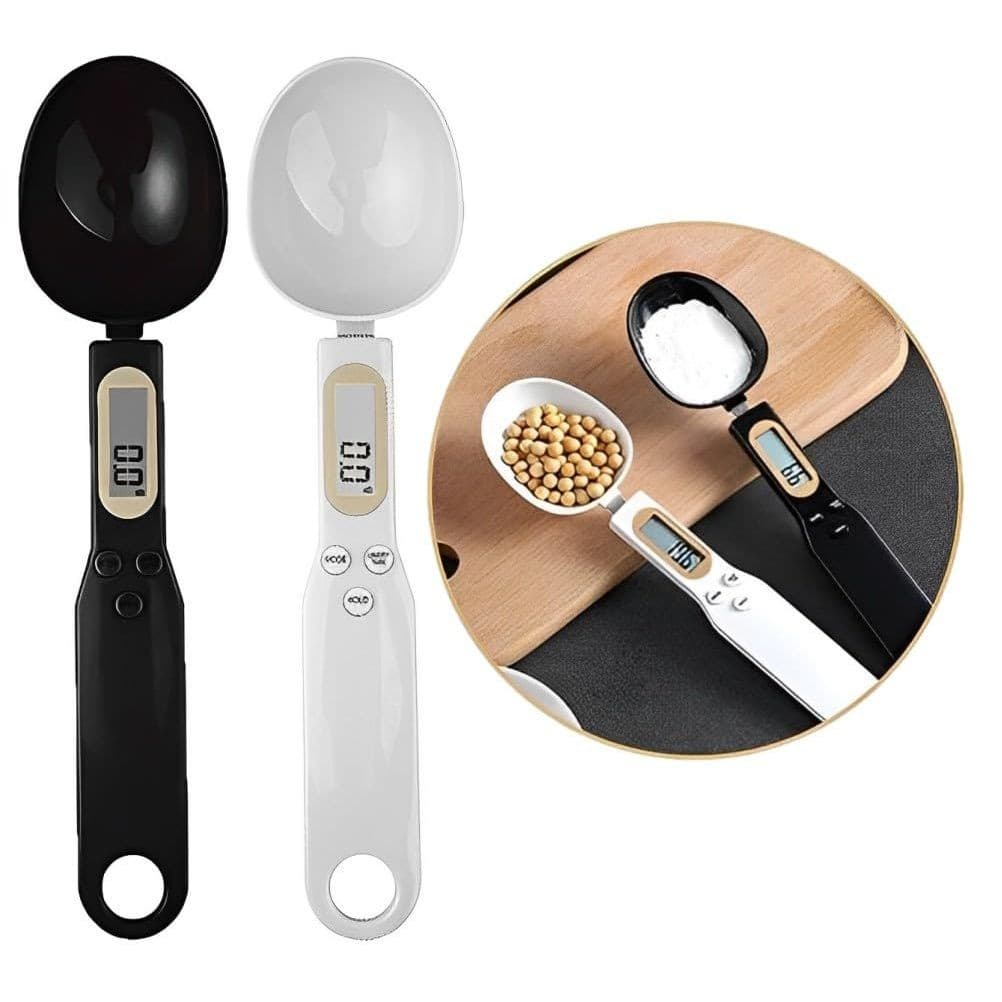 Colher Eletrônica Balança Medição Digital LCD de Alta Precisão 500g Portátil Home Cozinha Ferramentas