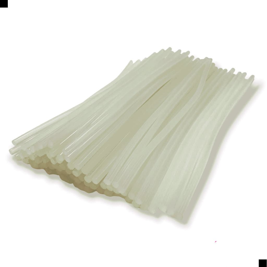 10 Bastão Cola Quente Fino para pistola pequena com 7mmx27 Cm Niadri Imports