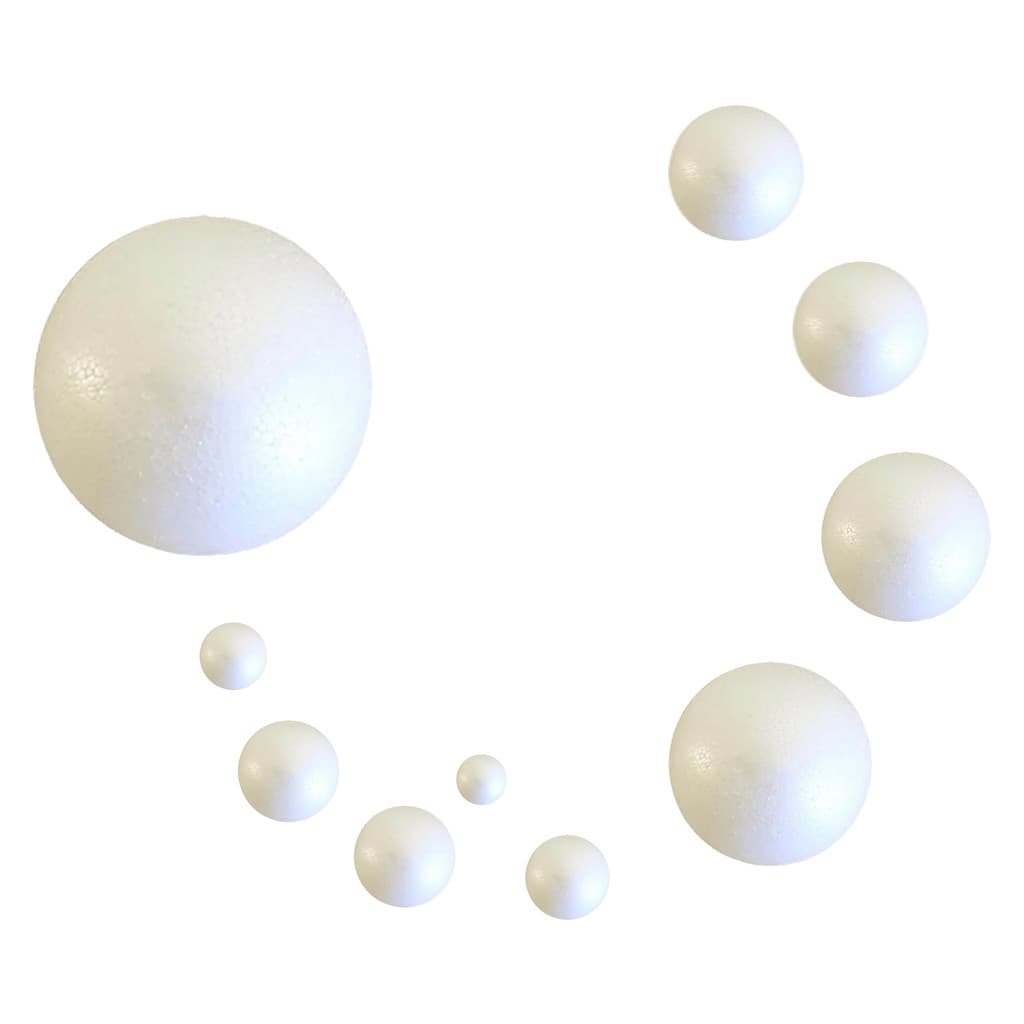 KIT MAQUETE MINI SISTEMA SOLAR PLANETAS SOL LUA 10 BOLINHAS