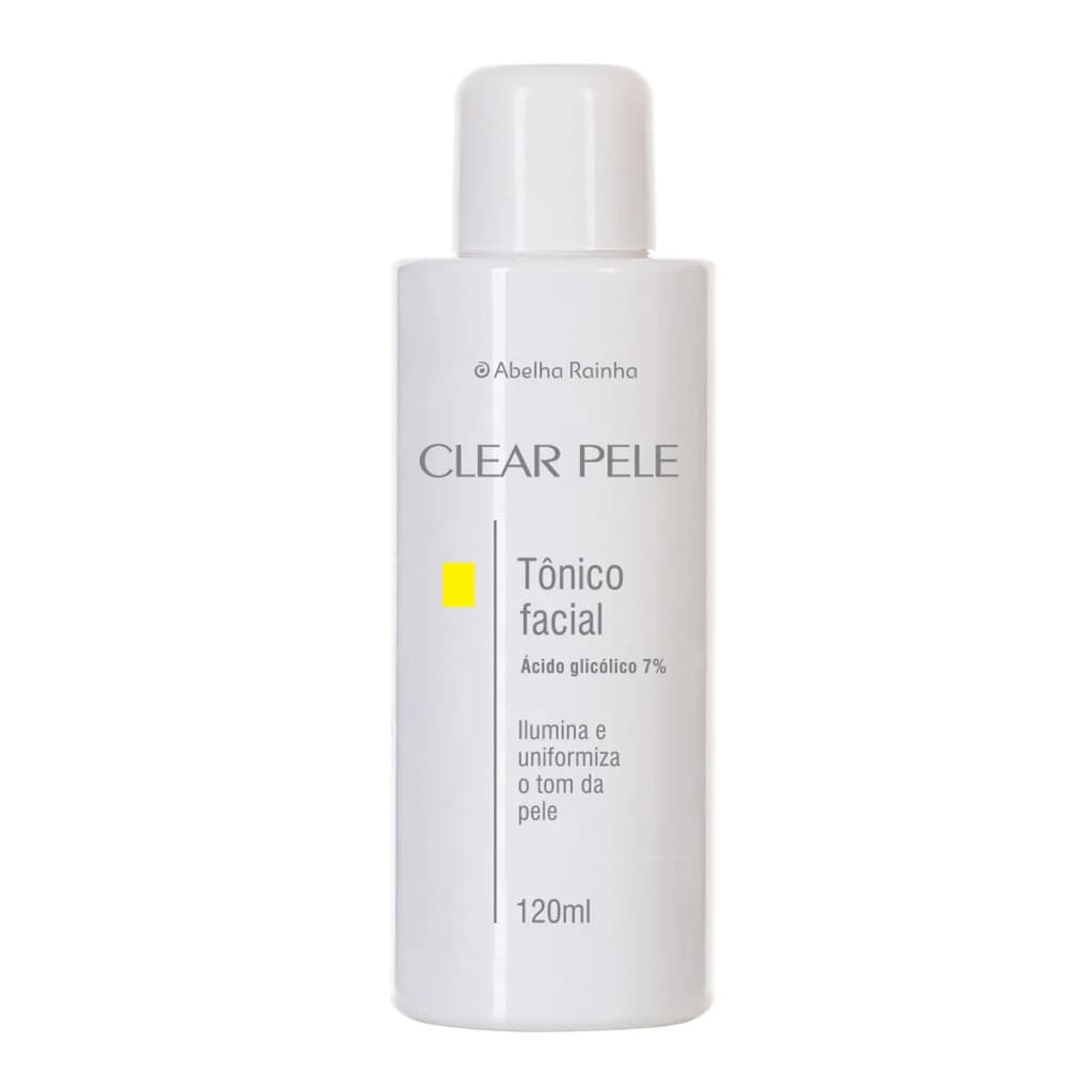 Abelha Rainha Clear Pele Tônico Facial com Ácido Glicólico - 120ml