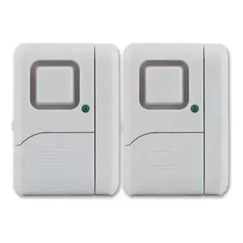 Kit 2 Alarmes Sonoros Sem Fio Para Porta E Janela Ge + Nf-e