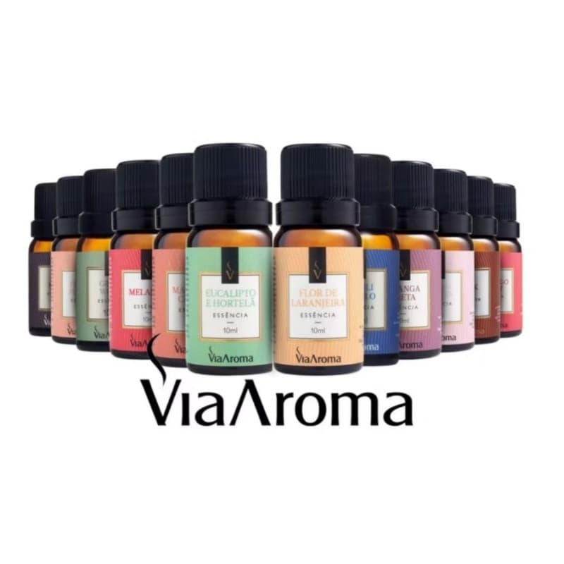 Essência 10ml Via Aroma Para Aromatizador Elétrico De Ambientes Fragrâncias e Aromas