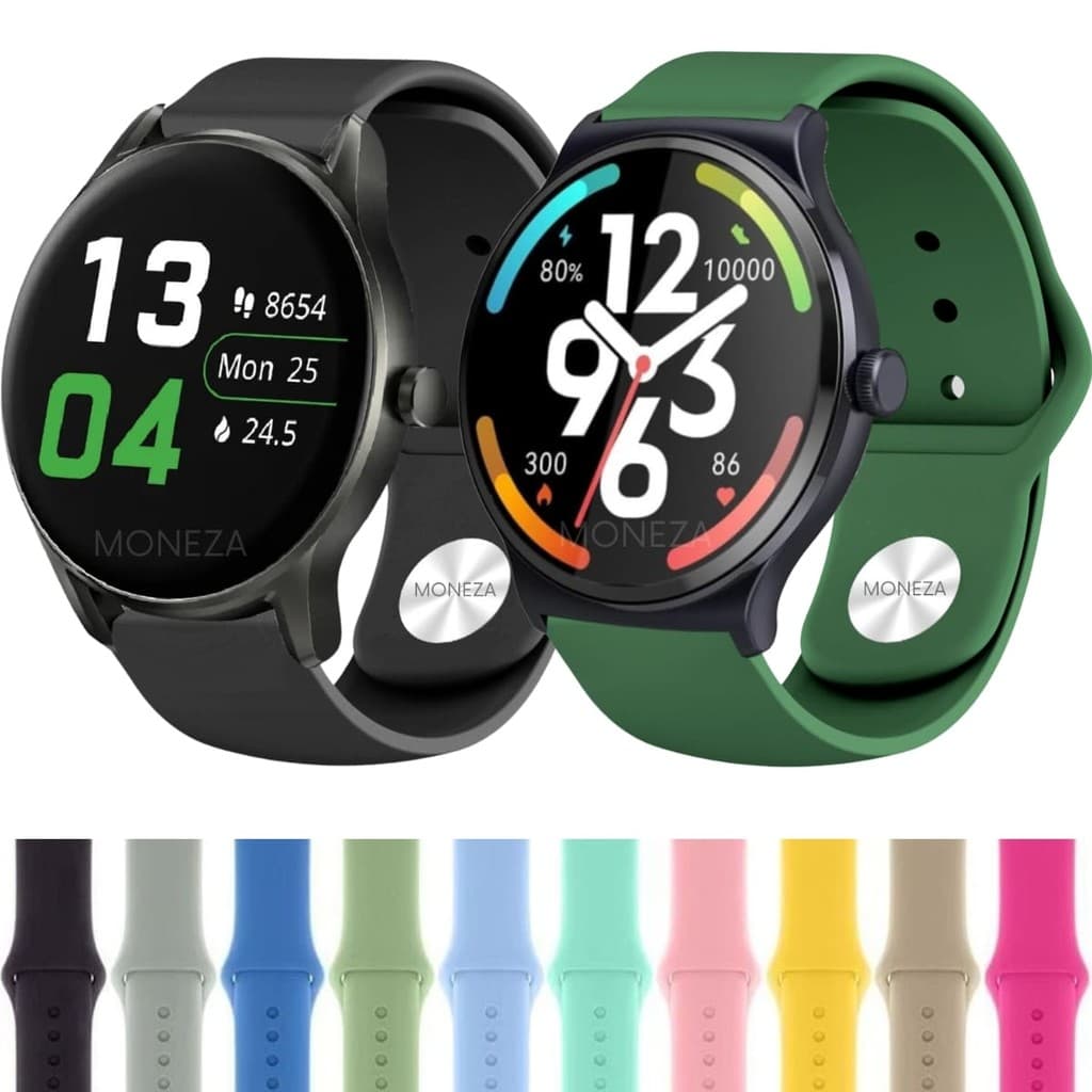 Pulseira Para Haylou Solar Lite Pulseira Silicone Para Haylou GS LS09A Pulseira Silicone 22mm