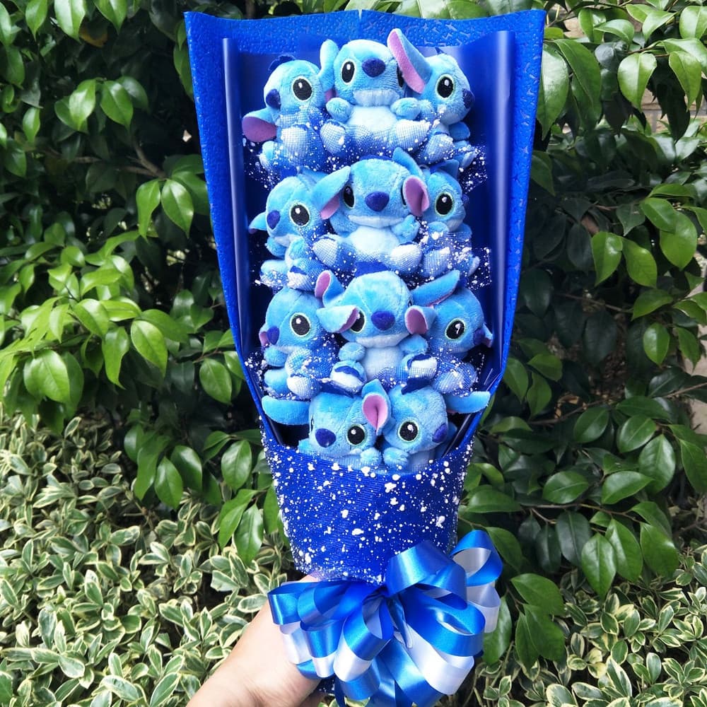 Altura 10cm Chaveiro de Pelúcia Stitch, Lembrança de Aniversário para Menina/Criança Stitch.