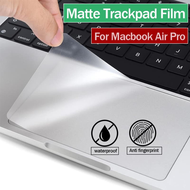 Acessórios De Filme TrackPad Fosco Para Macbook Air 13.6/15.3 M4 M3 M2 A3240 A2681 A2941 Capa Anti Arranhões Pro 13 14 1