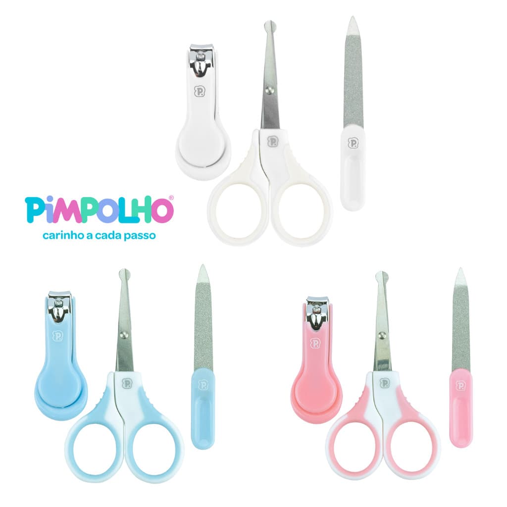 KIT HIGIENE PARA BEBE 3 PEÇAS