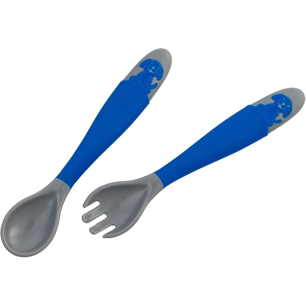 Clingo Talher Articulavel - Kit Garfo/Colher Colors