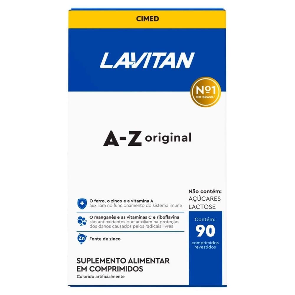 Lavitan Az Original 90 Comprimidos