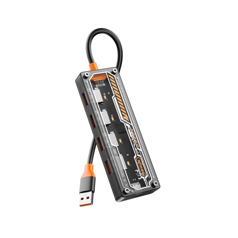 Hub USB 3.0 4 Saídas Alimentação Extra Knup KP-HB506