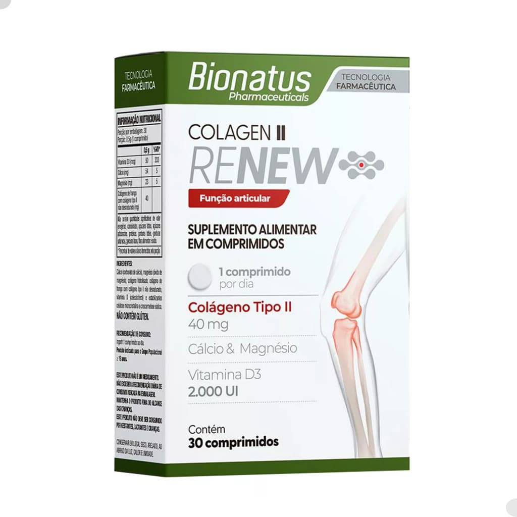 Colagen II Renew 30 Capsulas - Bionatus