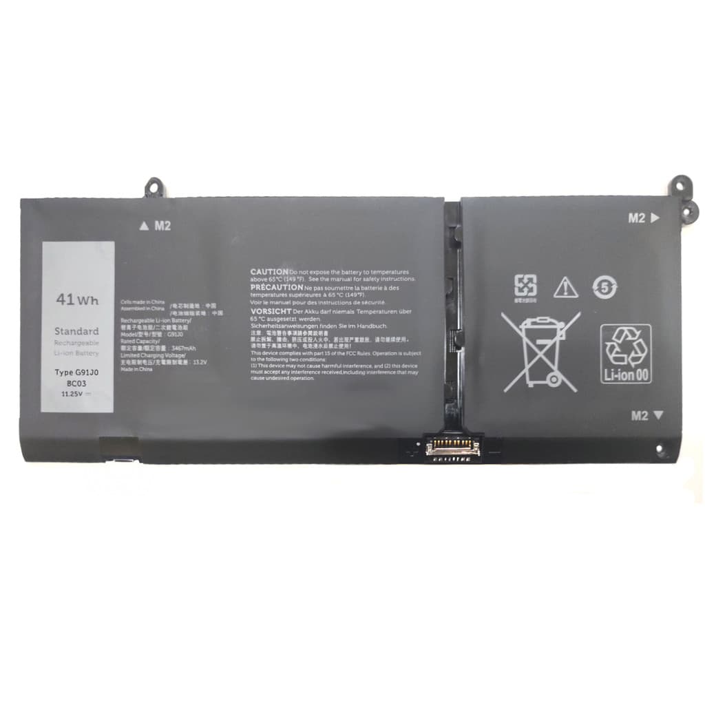Bateria compativell 41wh Dell Inspiron 15 3521 , 15 3511, 15 3520 Dell Latitude 3320 3420 3520 g91jo g91j0