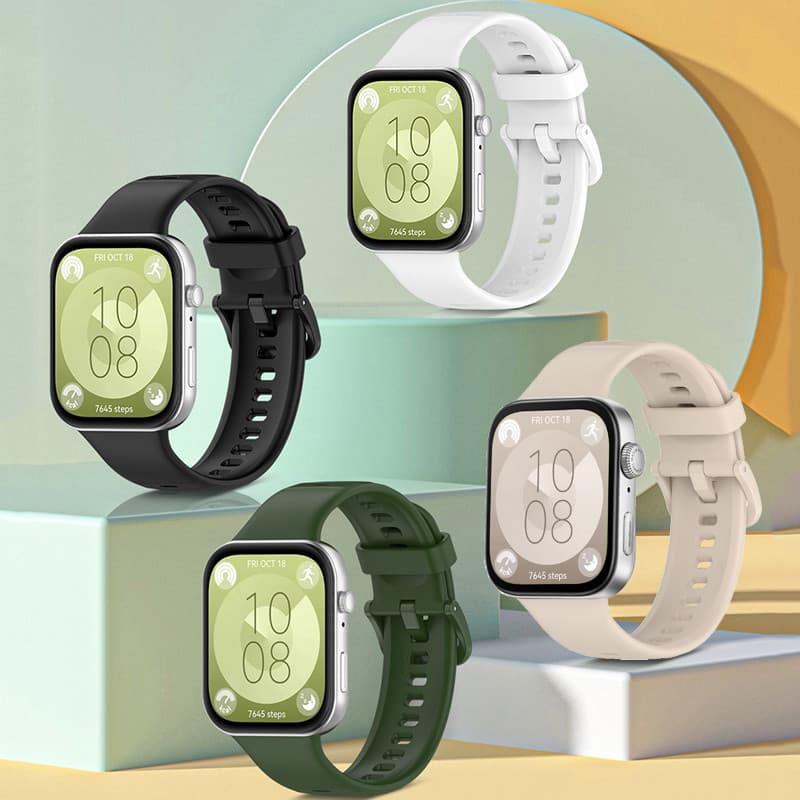 Pulseira para HUAWEI WATCH Fit 3/4/4 pro Ajustável de Silicone