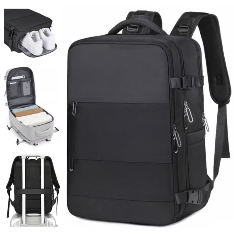 Mochila Executiva Reforçada Masculina/Feminina e Compartimento para Notebook Impermeável Com USB