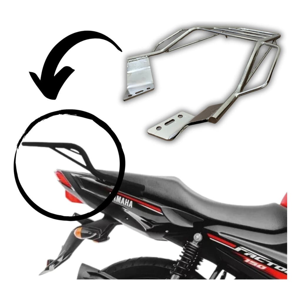 Bagageiro Suporte Com Alça  Maciço Factor 150 125 2016 2022 Segurança Durabilidade