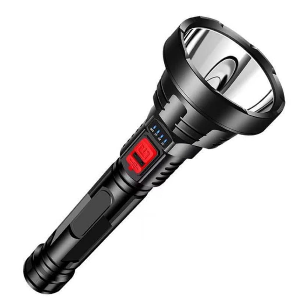 Super Lanterna Potente Claro Forte Longo Alcance Carregamento USB
