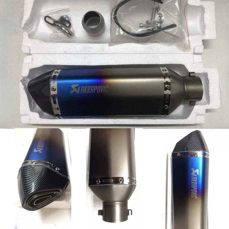 51MM/2 " Id Universal Silenciador Moto Tubo De Escape Com DB Killer