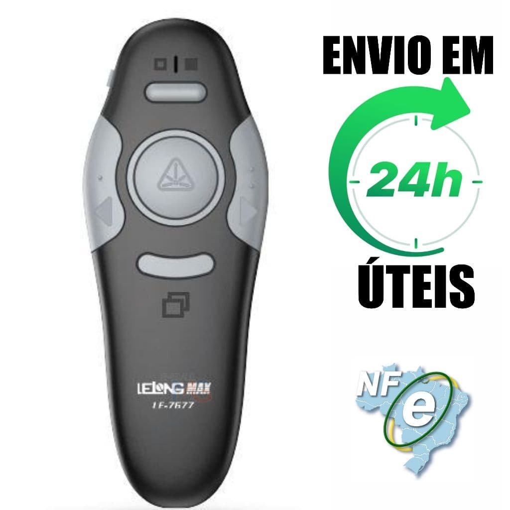 Apresentador De Slides Laser Pointer Lelong  Power Point