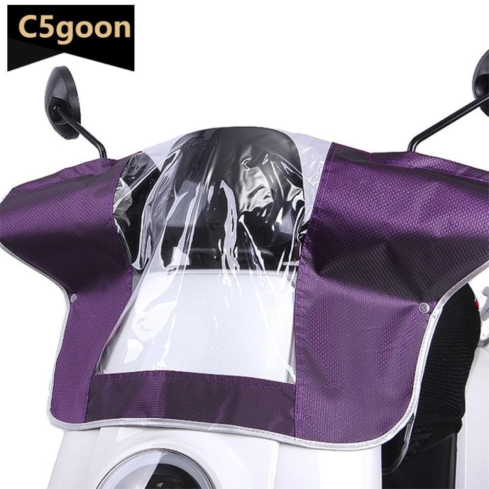 C5GOON Motocicleta Oxford Pano Cabeça Capa De Chuva À Prova Dwaterproof Água Painel Da Poeira Protetor Solar