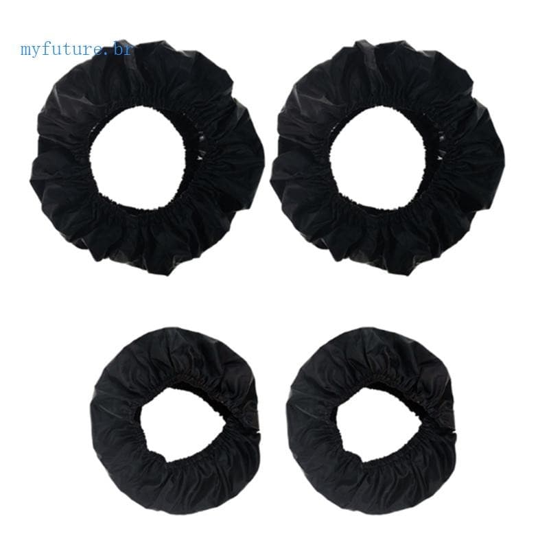 Alguns 4 Unidades Carrinhos Bebê Capa À Prova Poeira Protetores Pneus Cadeira