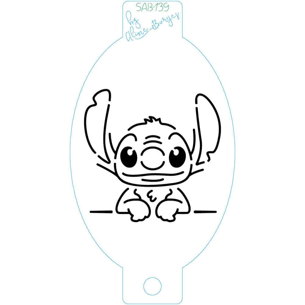 Stencil Stitch SAB-139