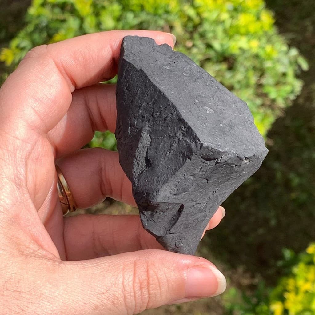 Shungita Pedra Bruta Cristal Natural
