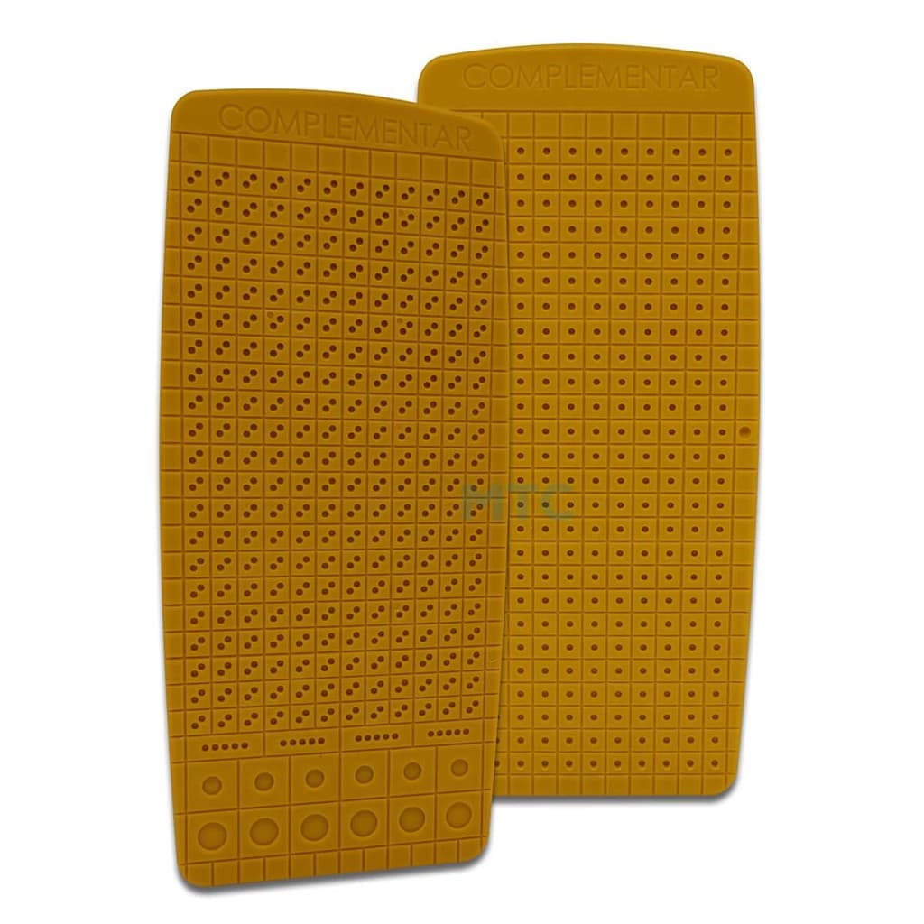 Placas Para Sementes de Auriculoterapia - Grande - Complementar Rosa