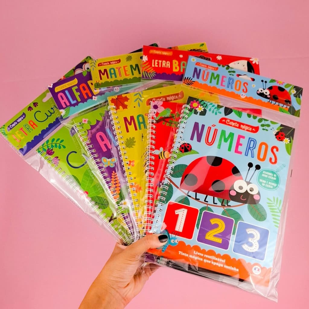 Livro de Caligrafia Infantil - Caneta Mágica  - Ciranda Cultural