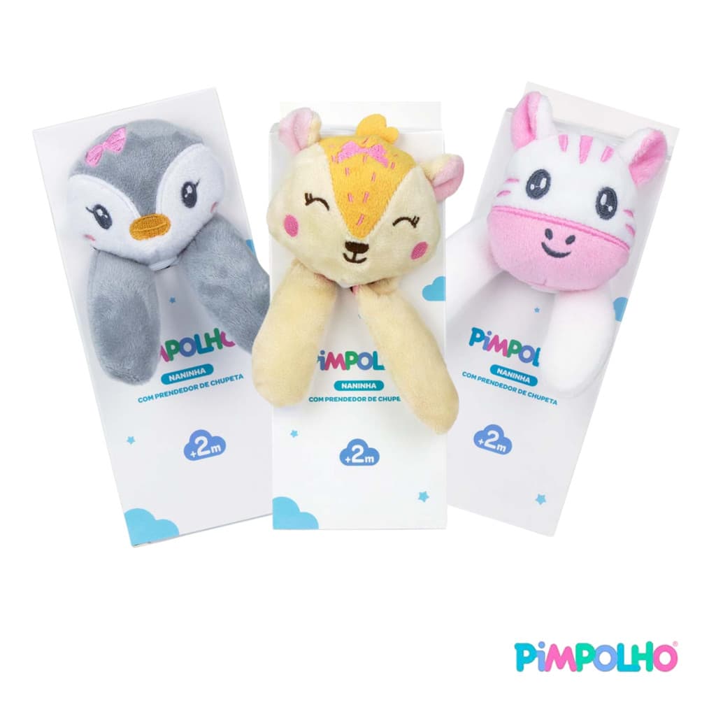 NANINHA COM PRENDEDOR DE CHUPETA