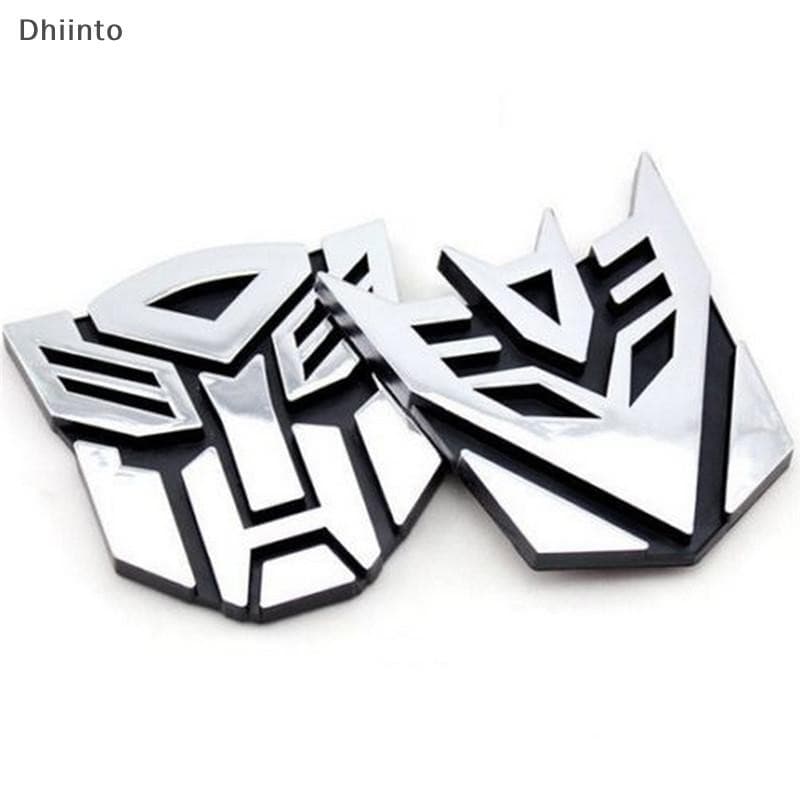 [Dhiint] Protetor De Logotipo 3D Autobot Emblema Gráfico Decalque Adesivo De Carro Em